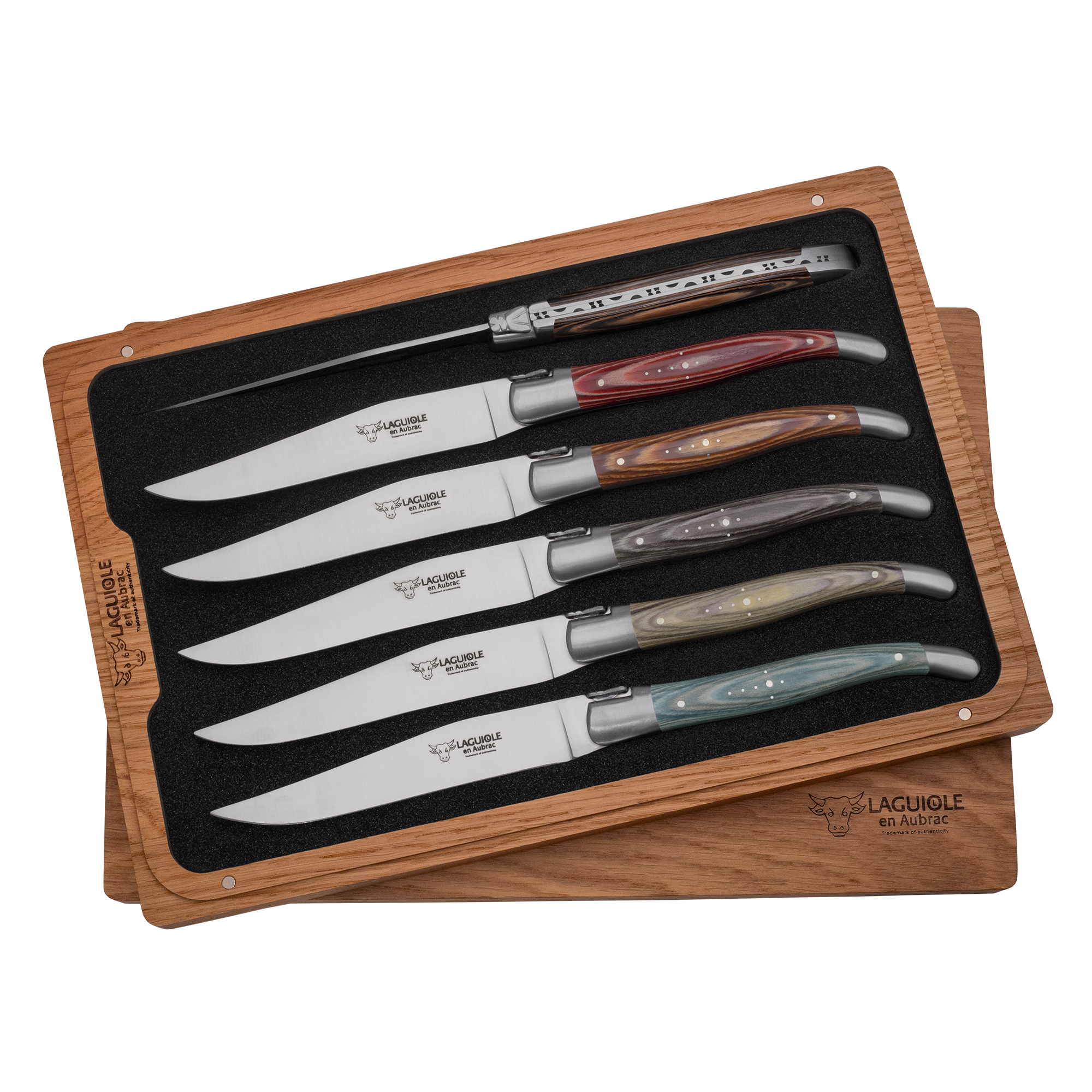 24本セット　Laguiole テーブルナイフ 約23.5cm laguiole-en-aubrac-mixed-