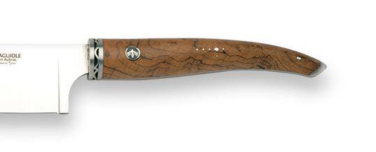 Laguiole en Aubrac Handcrafted Cuisine Gourmet Chef's Knife with Walnut Wood Handle, 6-in - LaguioleEnAubracShop