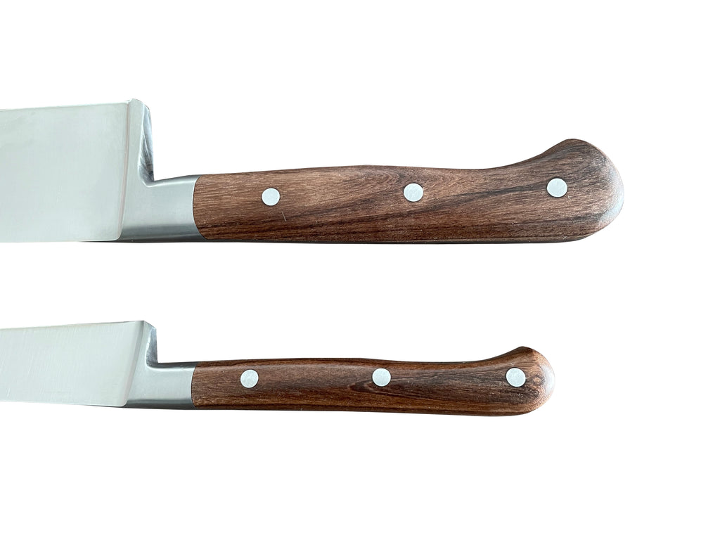 Laguiole en Aubrac Professional Stainless Fully Forged Steel 2-Piece Premium Kitchen Knife Set With Morado Rosewood Handles - LaguioleEnAubracShop