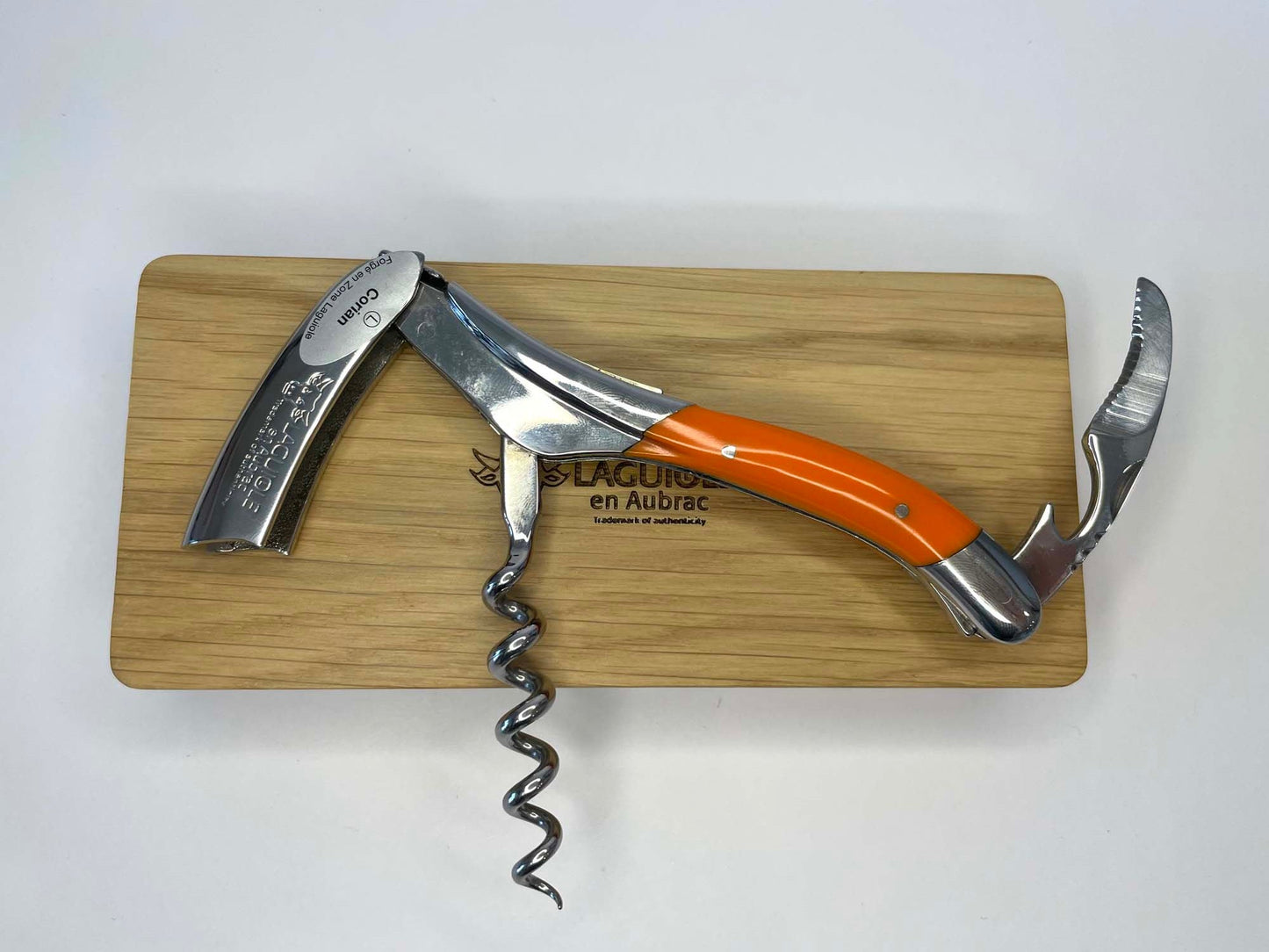 Laguiole en Aubrac Sommelier Waiter's Corkscrew with Corian Handle - LaguioleEnAubracShop