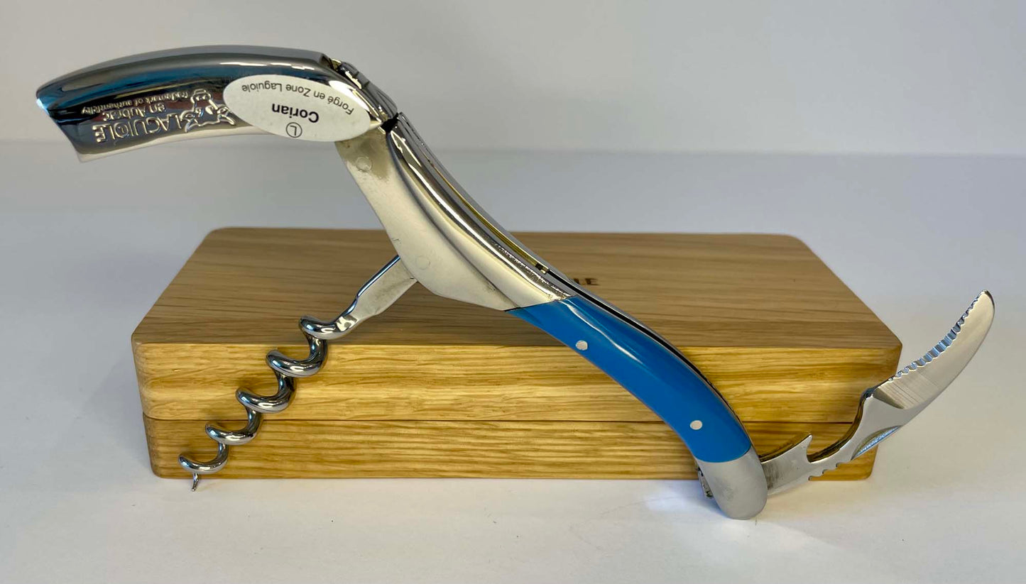 Laguiole en Aubrac Sommelier Waiter's Corkscrew with Corian Handle - LaguioleEnAubracShop