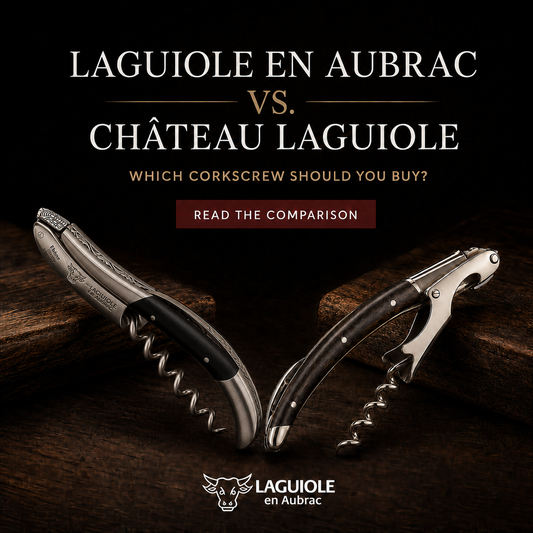 Laguiole en Aubrac vs. Château Laguiole: Which Corkscrew Should You Buy?