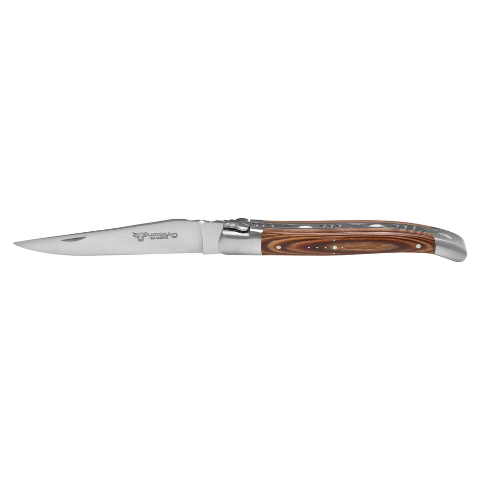 Laguiole en Aubrac Handcrafted 6-Piece Steak Knife Set with Mixed