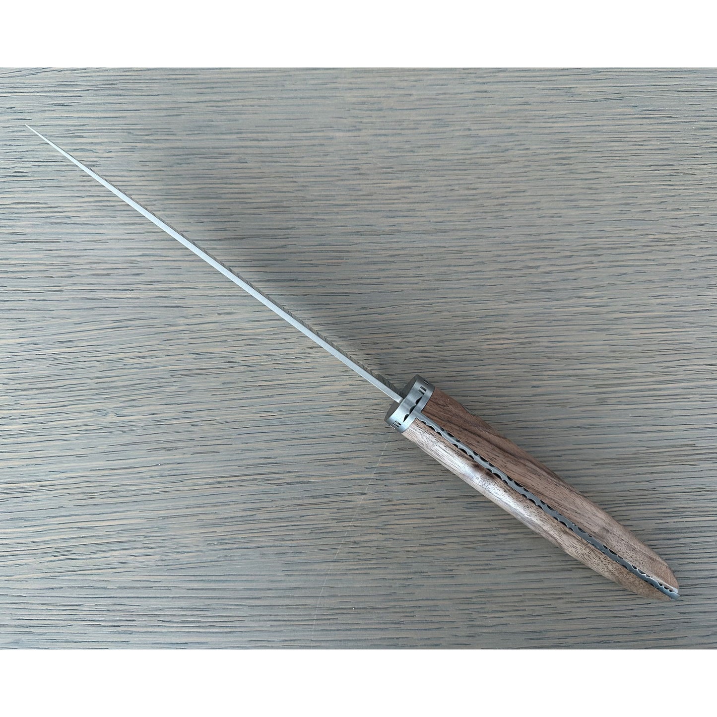 Laguiole en Aubrac Handcrafted Gourmet Cuisine Fillet Knife with Walnut Wood Handle, 7-in