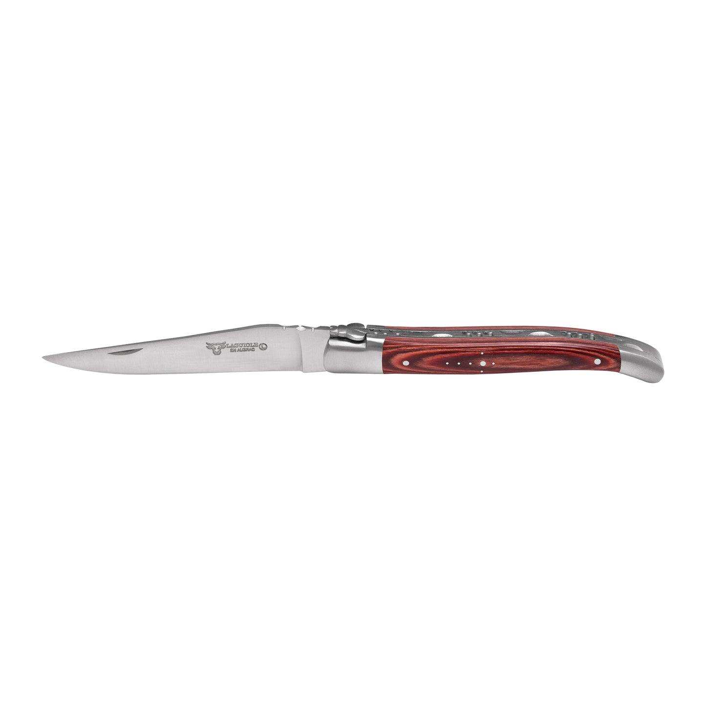 Laguiole en Aubrac Luxury Multipurpose Forged Folding Knife, With Pakawood Handle, 4.75- Inches