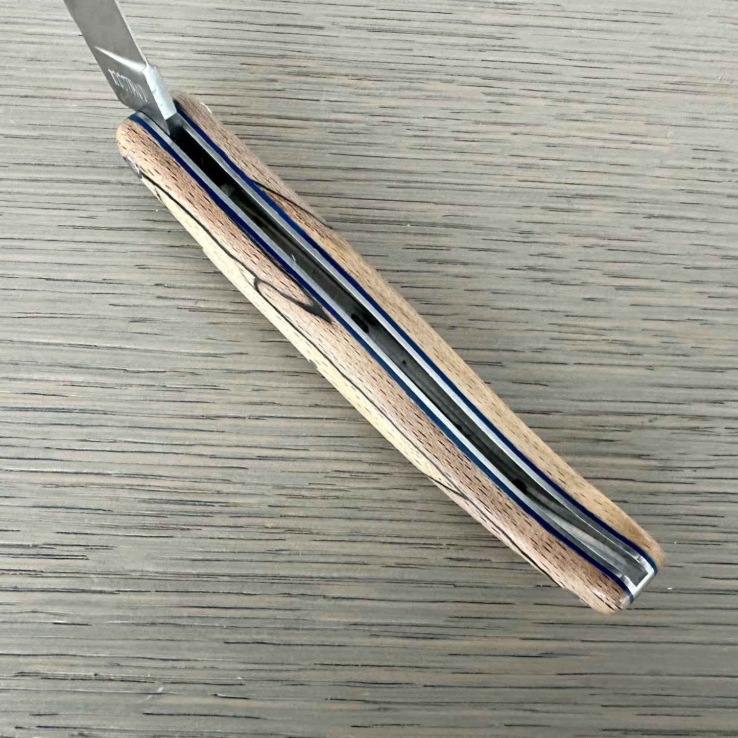 Laguiole en Aubrac Americas 250th Anniversary Collection Knife with Aubrac Wood Handle, 4.7-in
