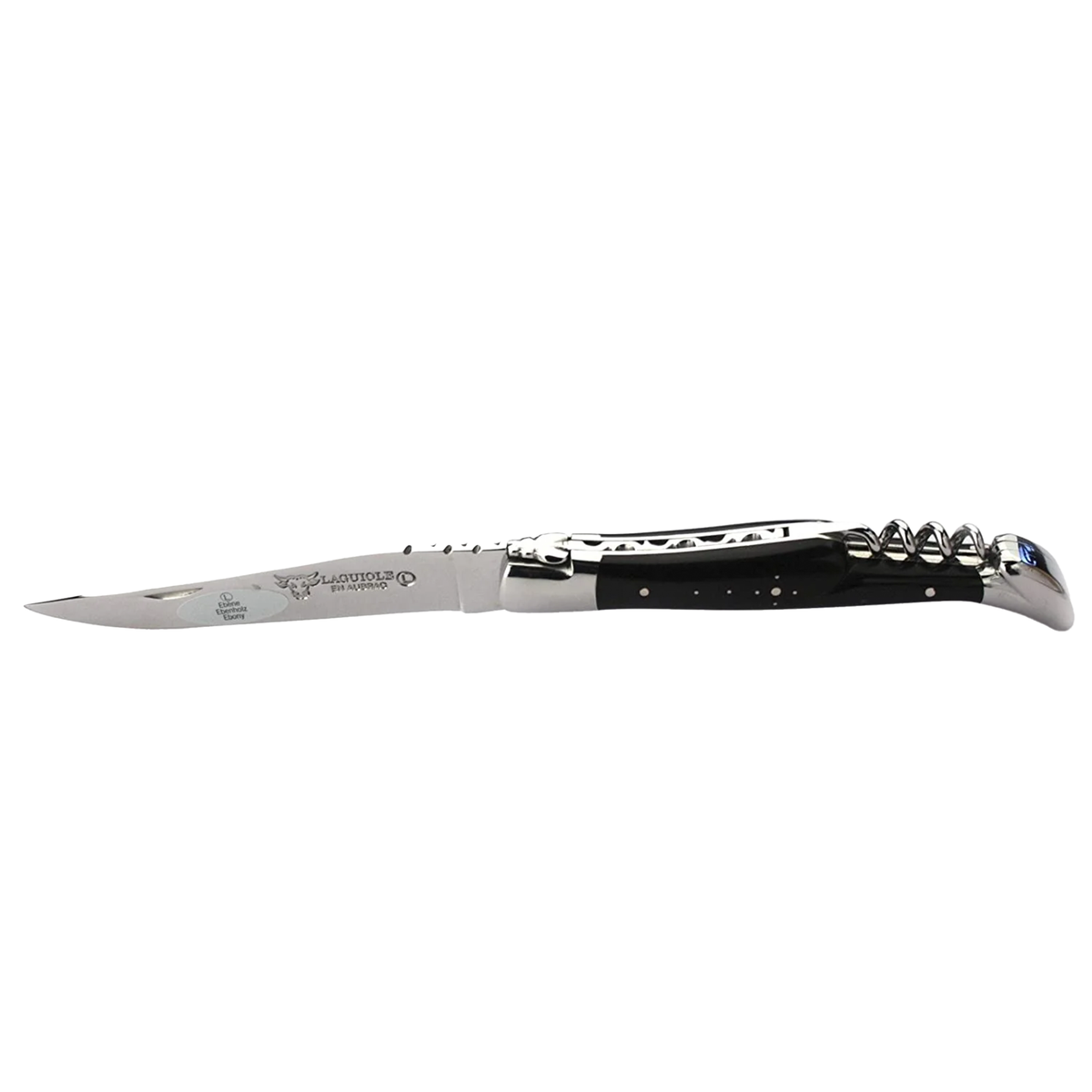 Laguiole en Aubrac Multipurpose Knife — Ebony, 4.75-in
