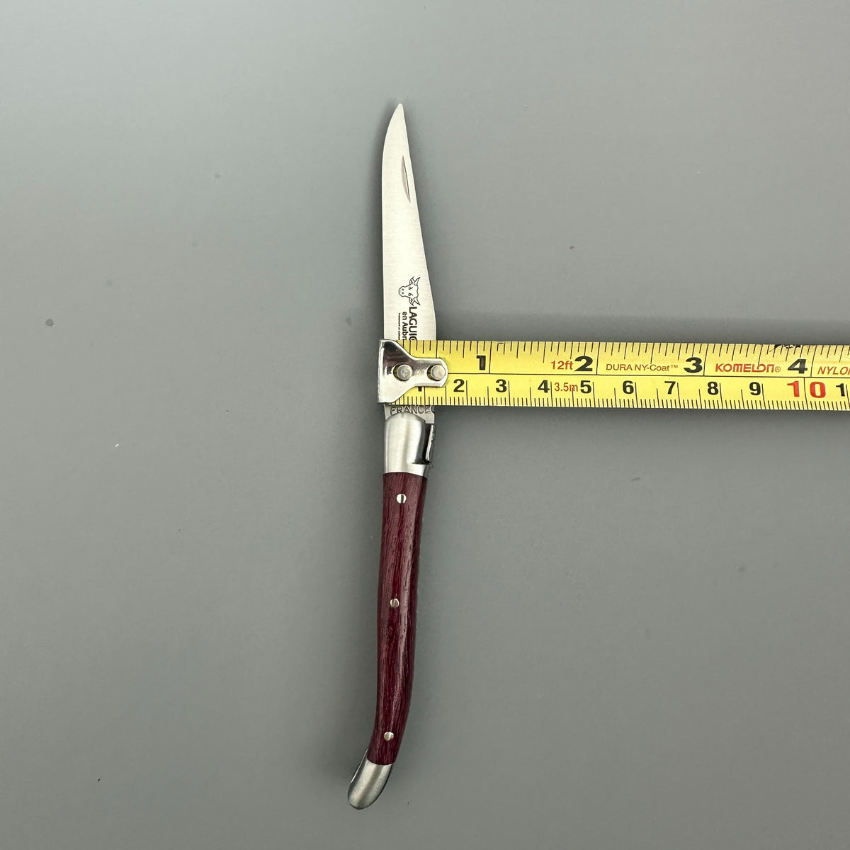 Laguiole en Aubrac Mini Folding Knife — Amaranth Wood, 3-in