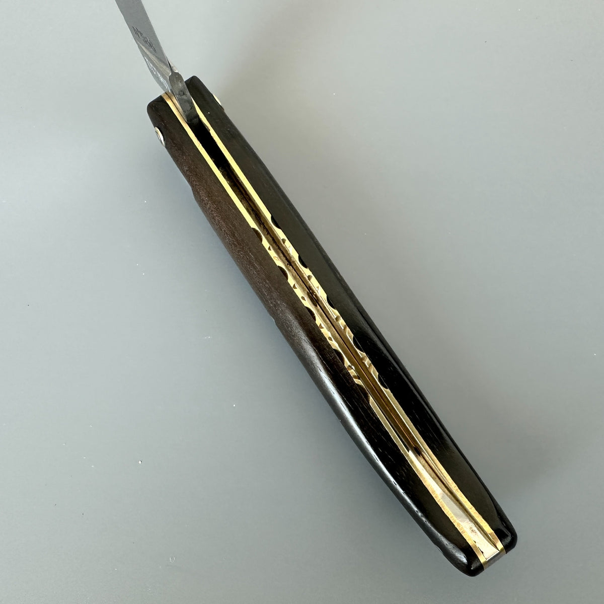 Laguiole en Aubrac — Origine Tour Eiffel Limited Edition Folding Knife | Ebony & Brass