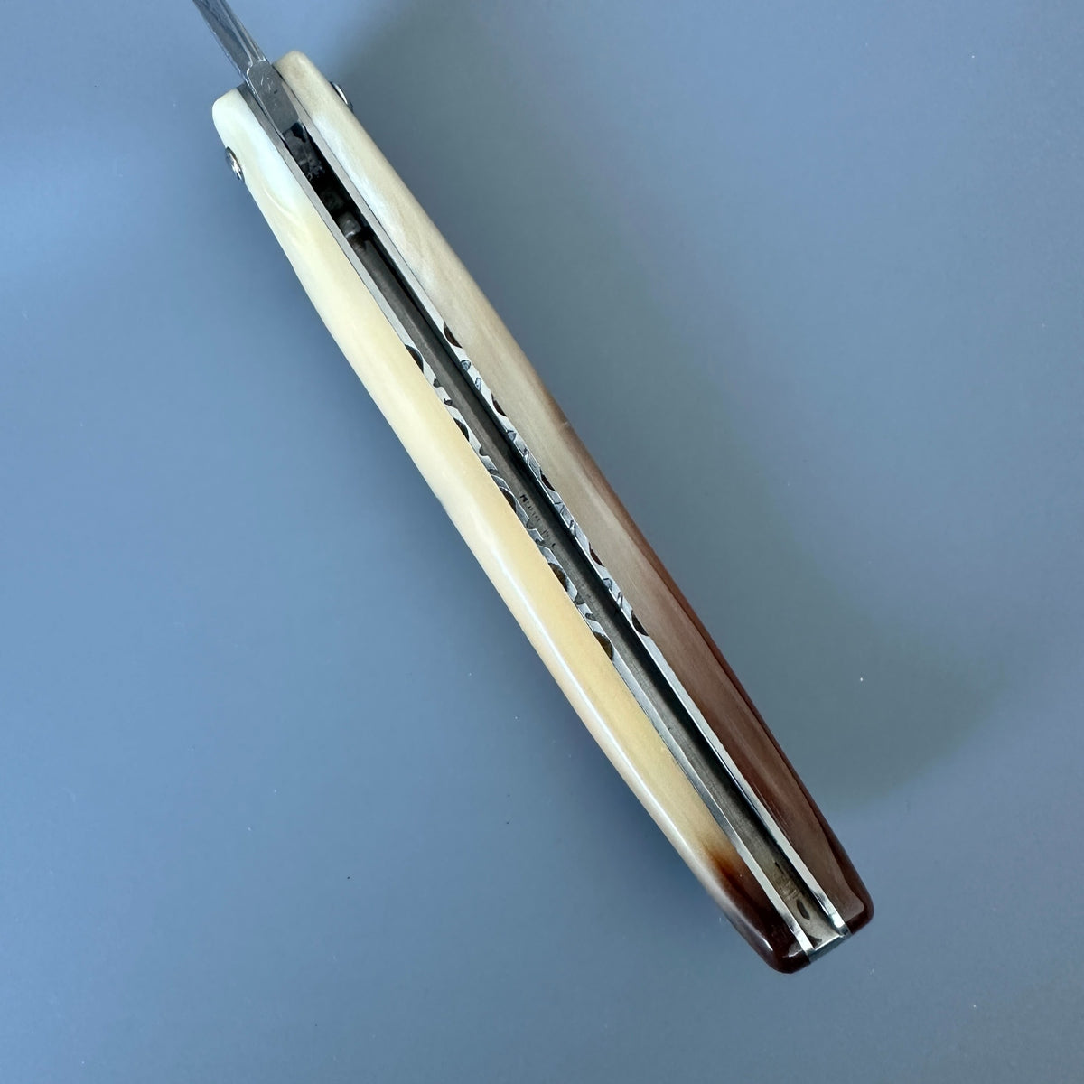 Laguiole en Aubrac — Origine Tour Eiffel Limited Edition Folding Knife | Solid Horn Handle