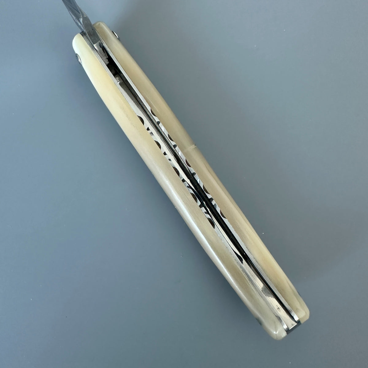 Laguiole en Aubrac — Origine Tour Eiffel Limited Edition Folding Knife | Solid Horn Handle