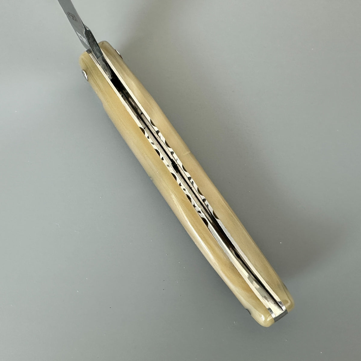 Laguiole en Aubrac — Origine Tour Eiffel Limited Edition Folding Knife | Solid Horn Handle