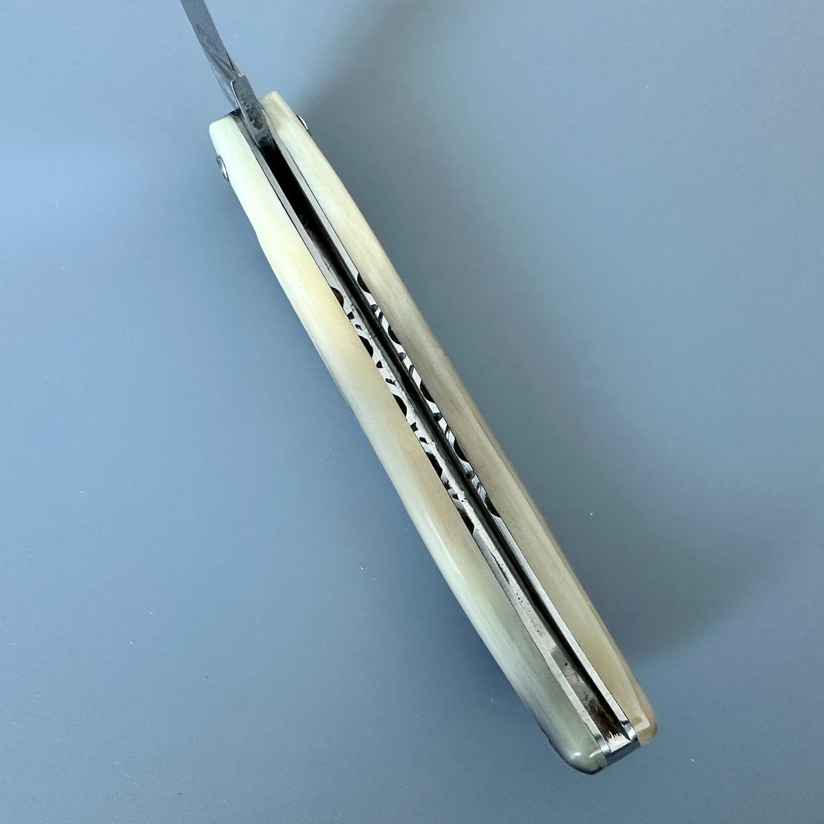 Laguiole en Aubrac — Origine Tour Eiffel Limited Edition Folding Knife | Solid Horn Handle