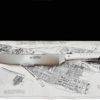 Laguiole en Aubrac Concorde Champagne Saber with White Resine Handle - LaguioleEnAubracShop