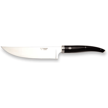 Laguiole en Aubrac Handcrafted Cuisine Gourmet Chef's Knife with Ebony Wood Handle, 7-in - LaguioleEnAubracShop