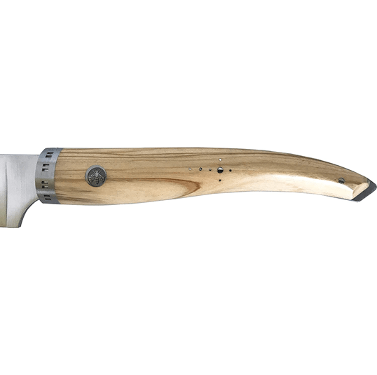 Couteau chef LAGUIOLE HERITAGE TB 22cm Lag expression bois noir lame Damas