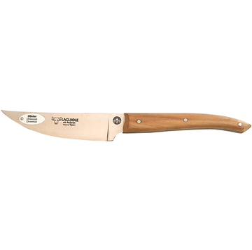 Laguiole en Aubrac Handcrafted Cuisine Gourmet Utility / Paring Knife with Olivewood Handle, 4-in - LaguioleEnAubracShop