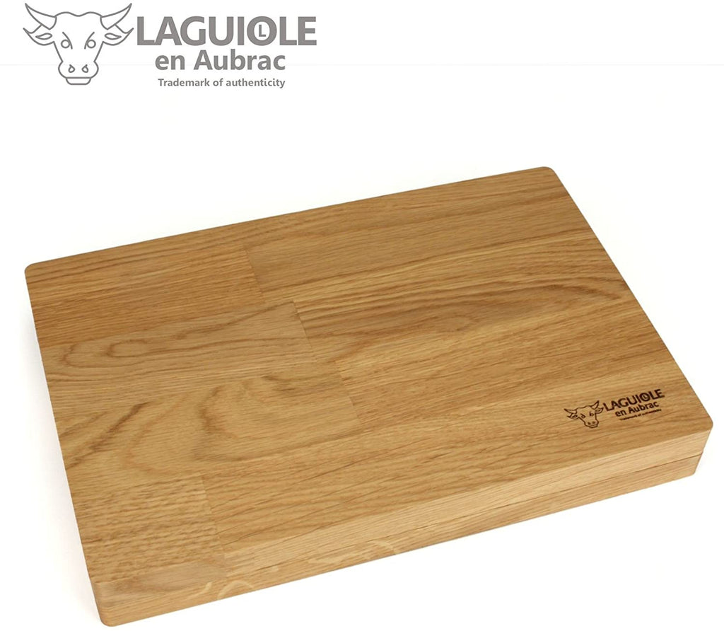 Laguiole en Aubrac Handcrafted Plated 6-Piece Steak Knife Set with Thuja Wood Handles - LaguioleEnAubracShop
