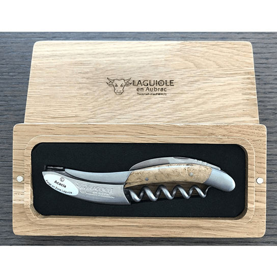 Laguiole En Aubrac Sommelier Corkscrew Buffalo Horn Handle, Corkscrews; UK Corkscrew Suppliers