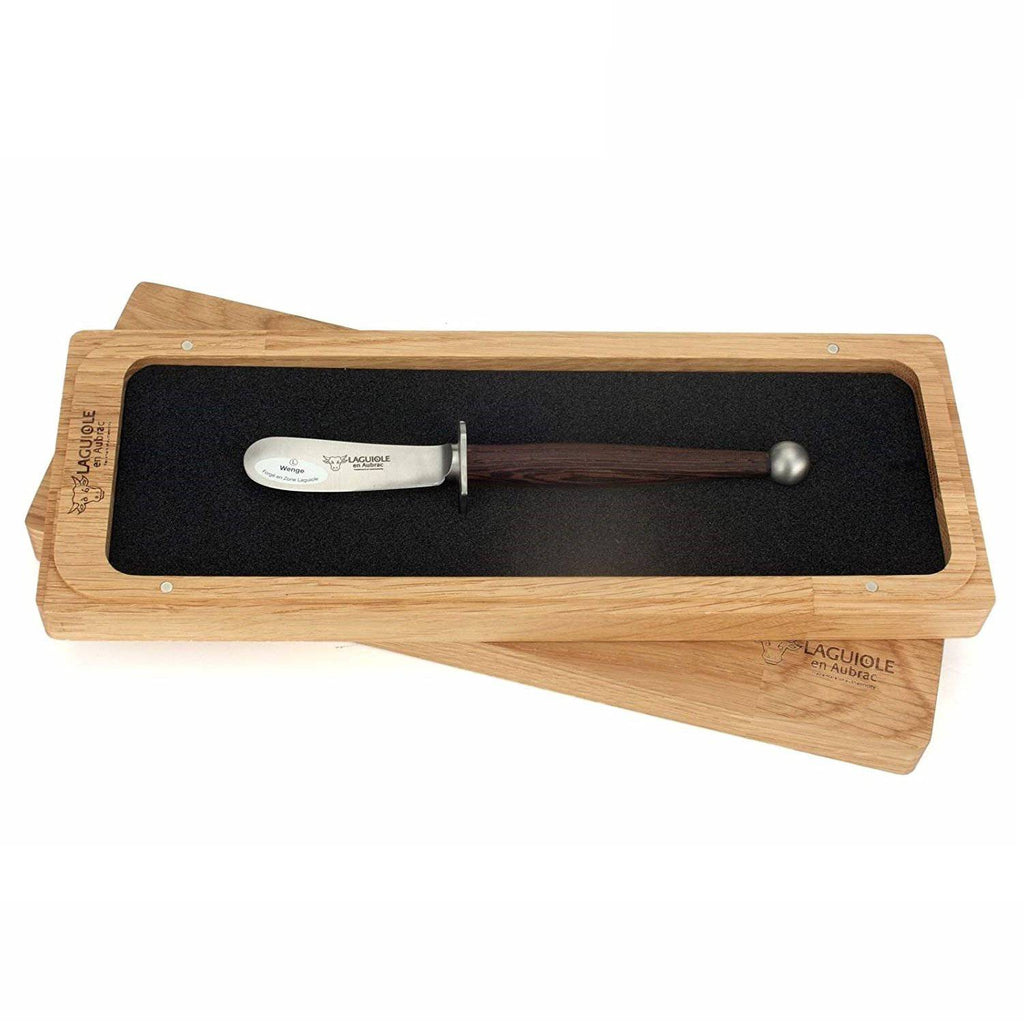 Laguiole en Aubrac Handcrafted Butter Knife with Wenge Wood Handle - LaguioleEnAubracShop