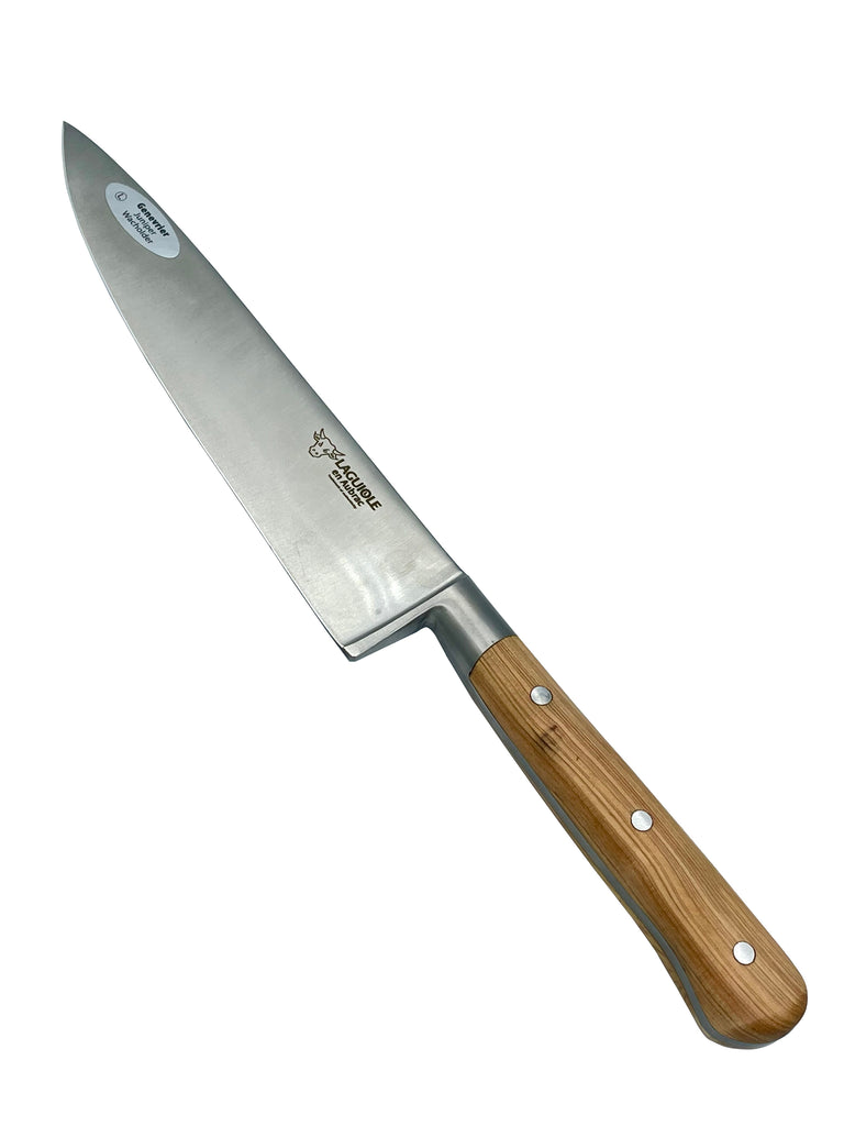 Laguiole en Aubrac Professional Stainless Fully Forged Steel Starter 3-Piece Premium Kitchen Knife Set With Juniper Handles - LaguioleEnAubracShop