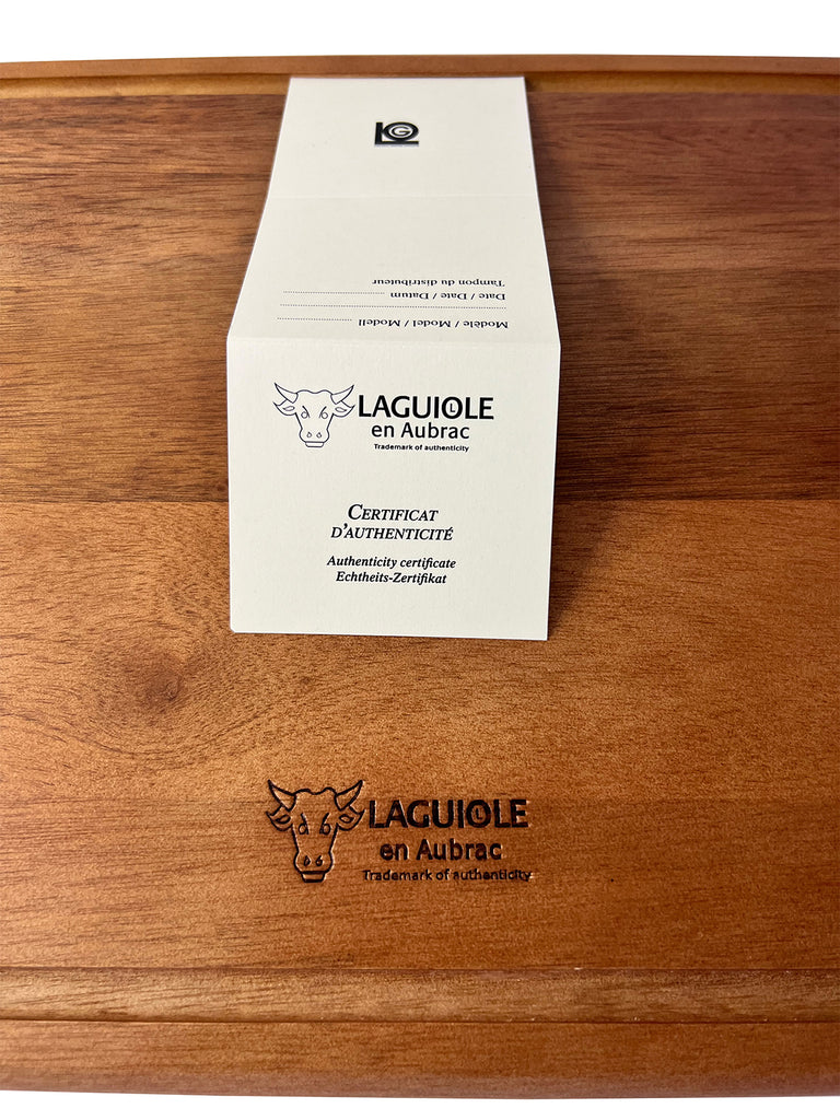 Laguiole en Aubrac Solid Acacia Wood Cutting & Serving Board, 17.5 x 12-Inches - LaguioleEnAubracShop