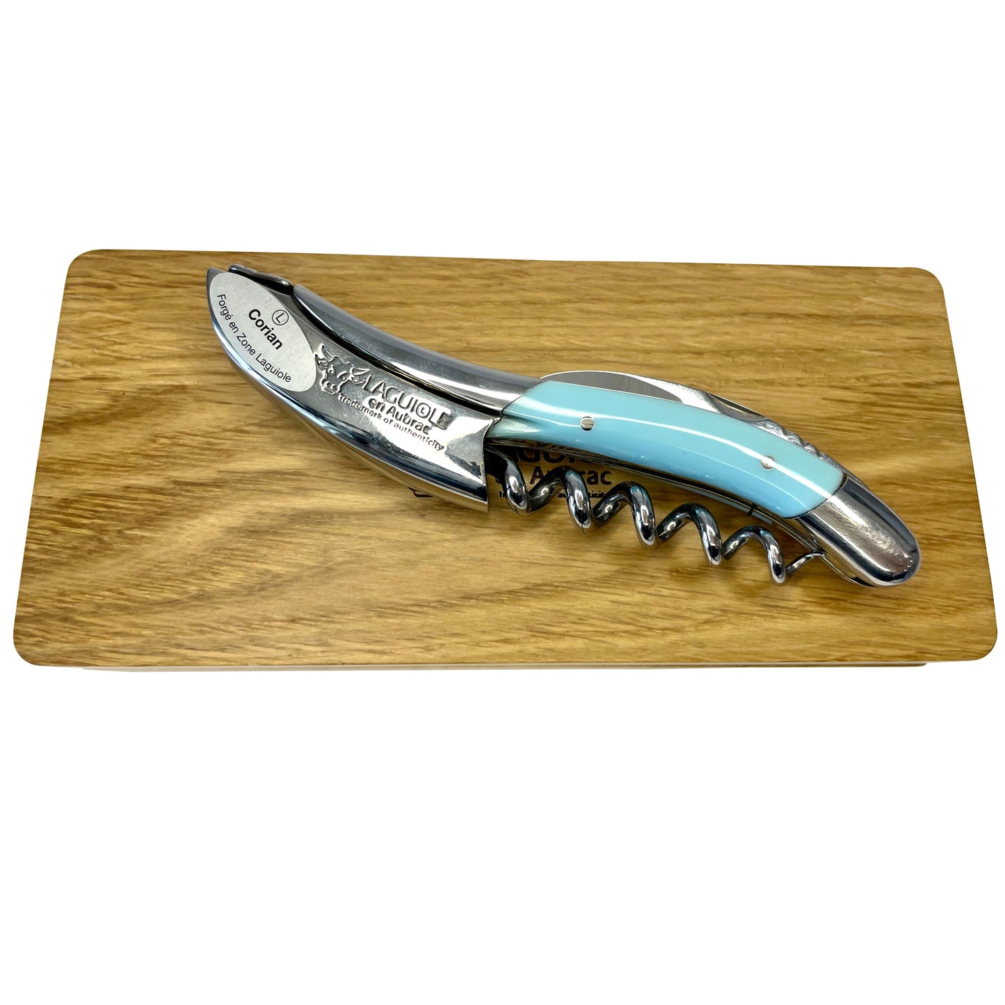 Laguiole en Aubrac Sommelier Waiter's Corkscrew with Corian Handle - LaguioleEnAubracShop