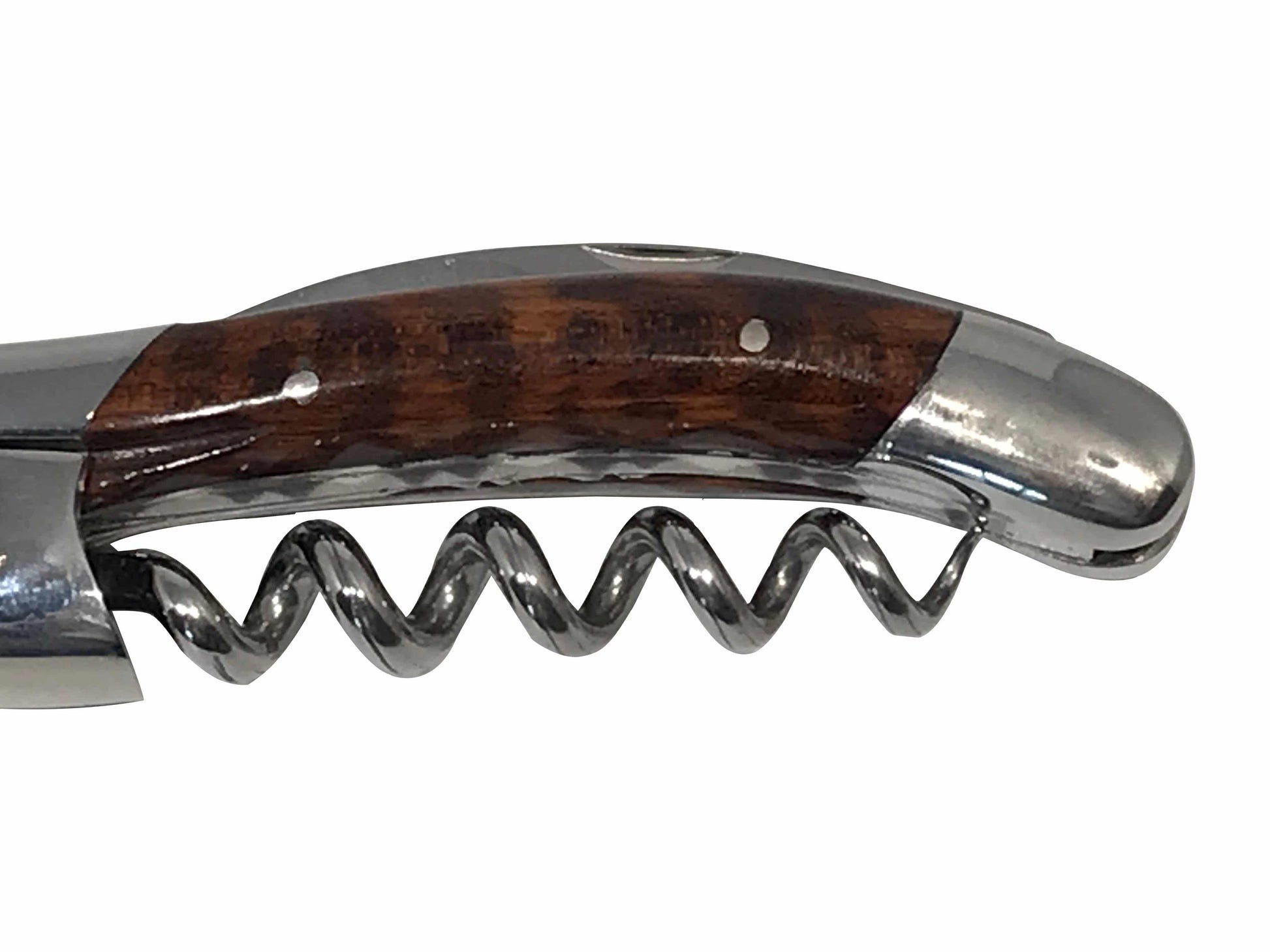 Laguiole en Aubrac Sommelier DeLuxe No 7 Waiter's Corkscrew with Amourette Snakewood Handle - LaguioleEnAubracShop