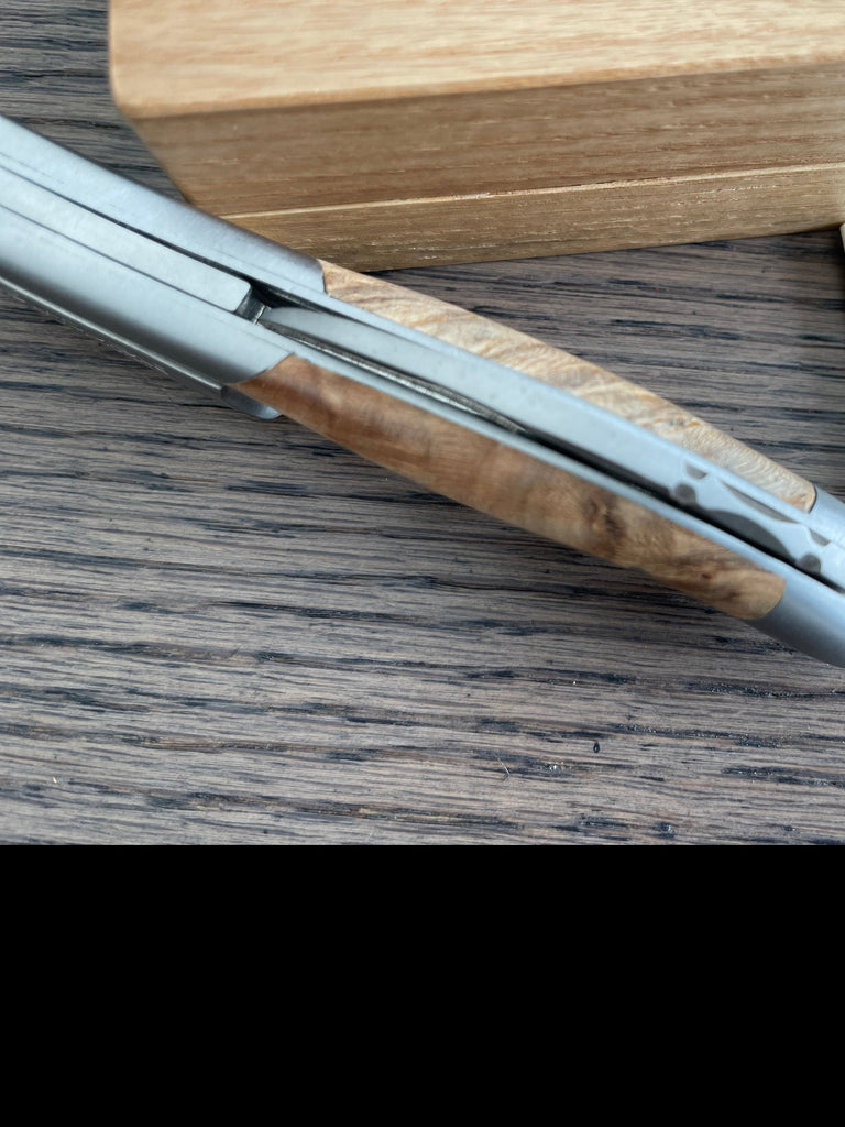 Laguiole en Aubrac Sommelier Waiter's Corkscrew with Limetree Wood Handle - LaguioleEnAubracShop