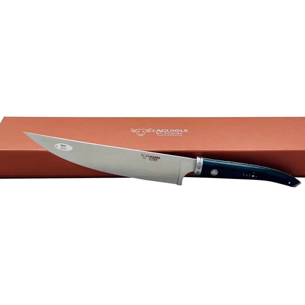 Laguiole en Aubrac Handcrafted Cuisine Gourmet Chef's Knife, 8-Inches - LaguioleEnAubracShop