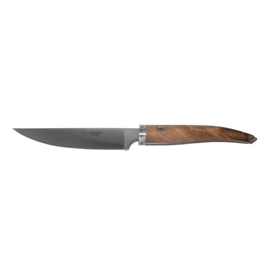 Laguiole en Aubrac Handcrafted  Cuisine Gourmet Chef's Knife with Walnut Wood Handle, 6-in - LaguioleEnAubracShop