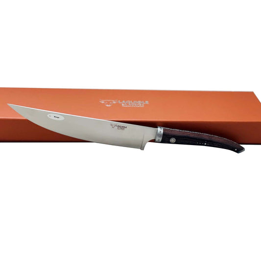 Laguiole en Aubrac Handcrafted Cuisine Gourmet Chef's Knife, 8-Inches - LaguioleEnAubracShop
